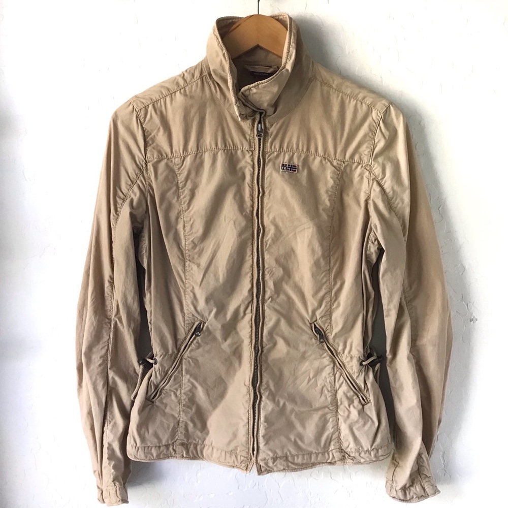 Napapijri Vintage Lightweight Jacket Tan | MED